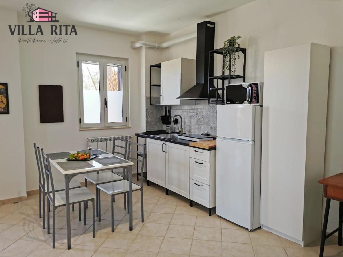 Villa Rita - Casa Vista Mare - Vasto Punta Penna Eksteriør billede