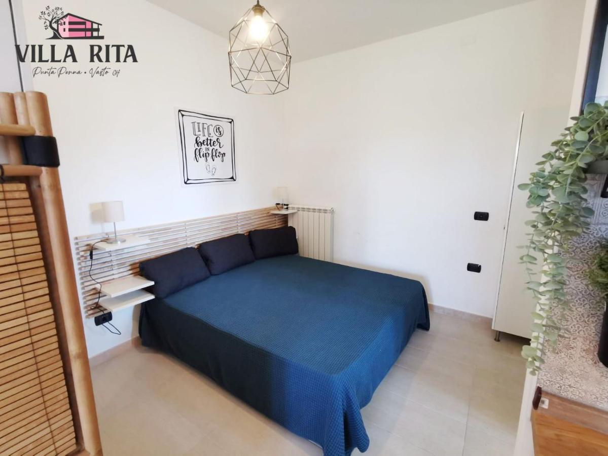 Villa Rita - Casa Vista Mare - Vasto Punta Penna Eksteriør billede