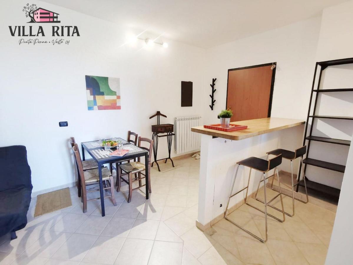 Villa Rita - Casa Vista Mare - Vasto Punta Penna Eksteriør billede