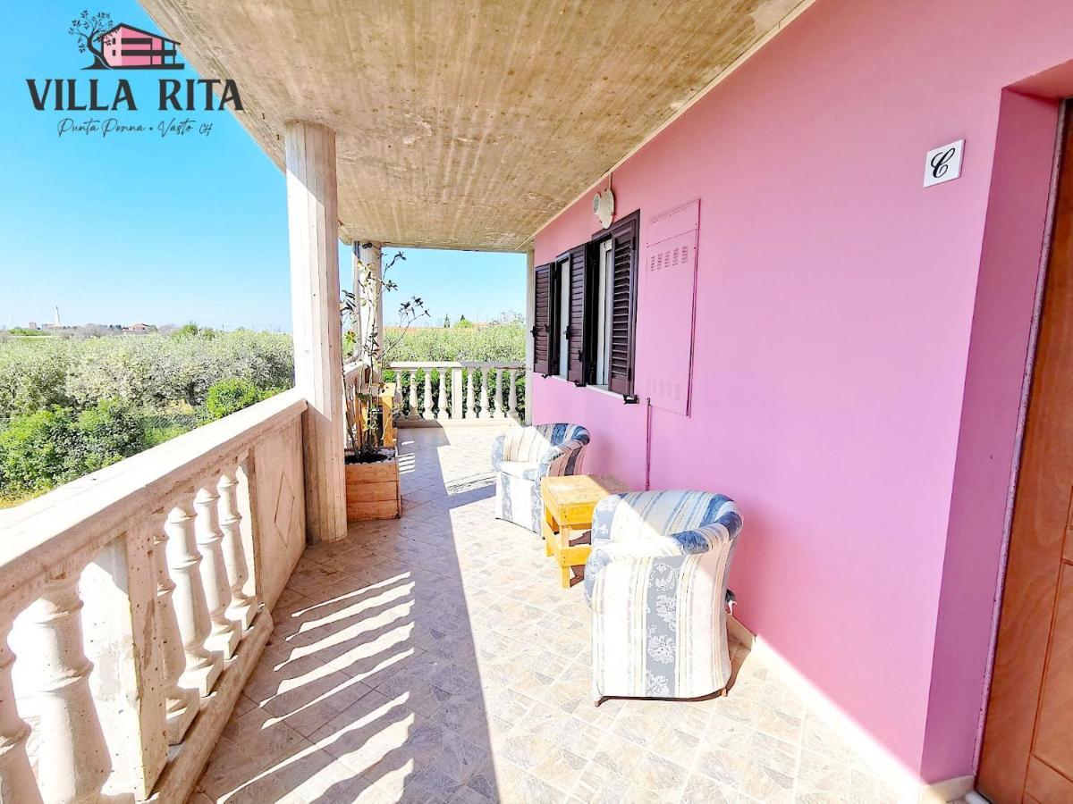 Villa Rita - Casa Vista Mare - Vasto Punta Penna Eksteriør billede