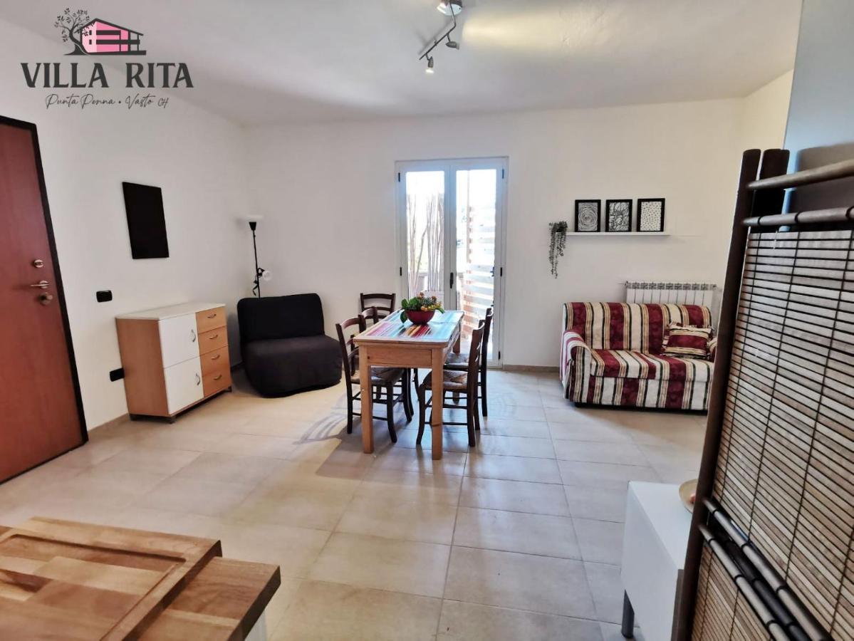 Villa Rita - Casa Vista Mare - Vasto Punta Penna Eksteriør billede