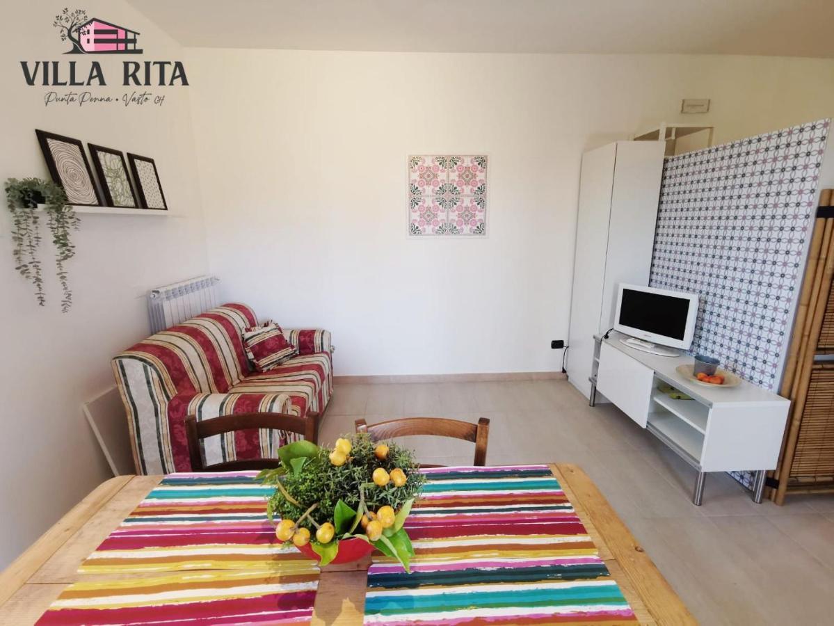 Villa Rita - Casa Vista Mare - Vasto Punta Penna Eksteriør billede