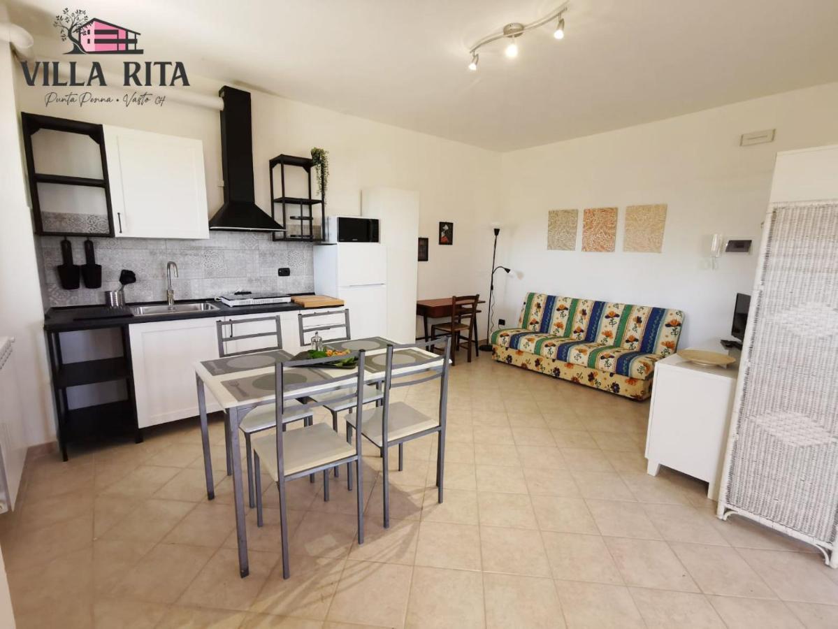 Villa Rita - Casa Vista Mare - Vasto Punta Penna Eksteriør billede