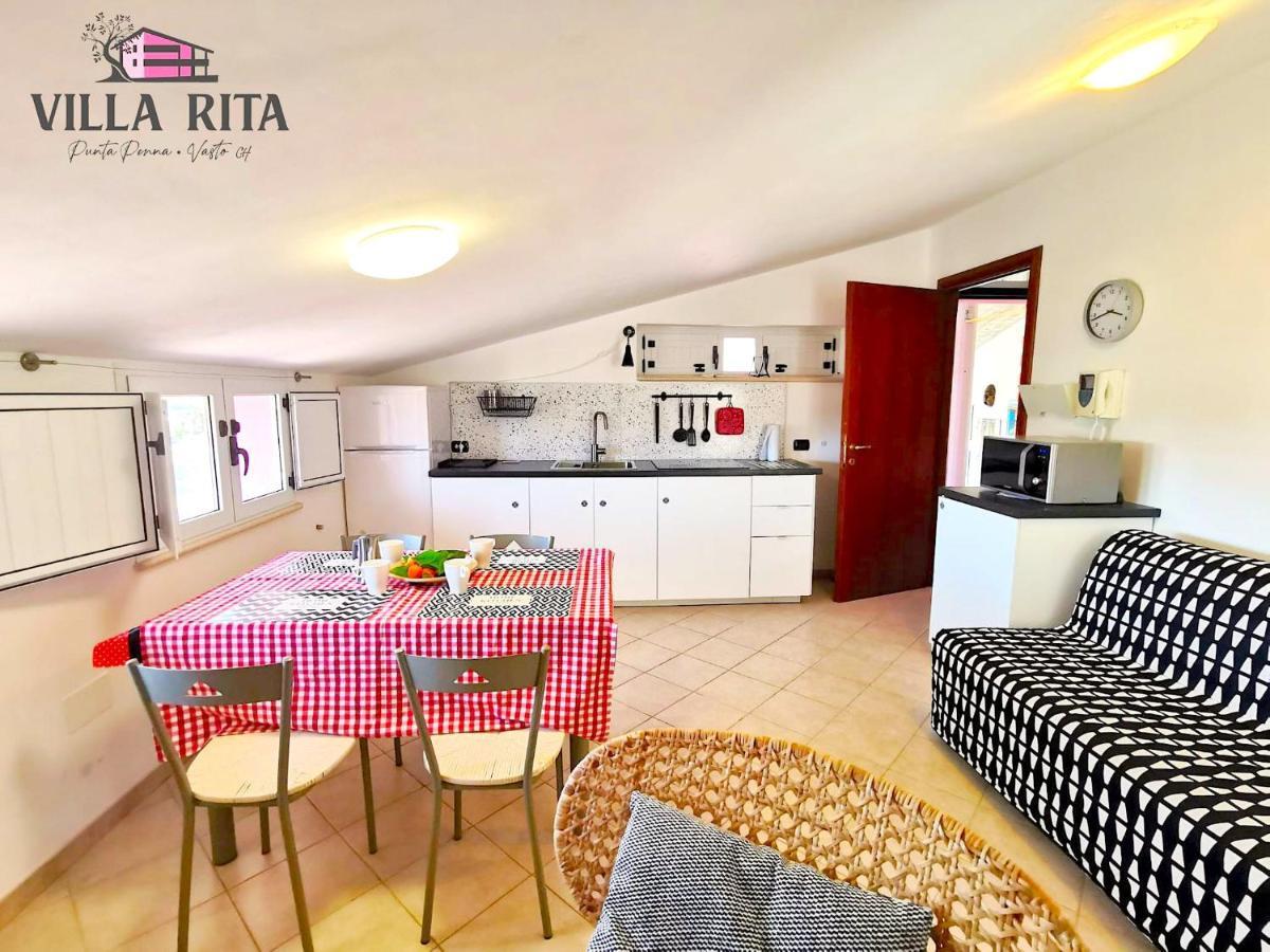 Villa Rita - Casa Vista Mare - Vasto Punta Penna Eksteriør billede