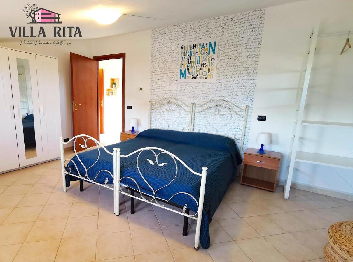 Villa Rita - Casa Vista Mare - Vasto Punta Penna Eksteriør billede