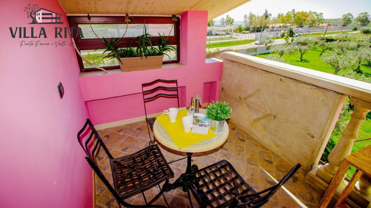 Villa Rita - Casa Vista Mare - Vasto Punta Penna Eksteriør billede