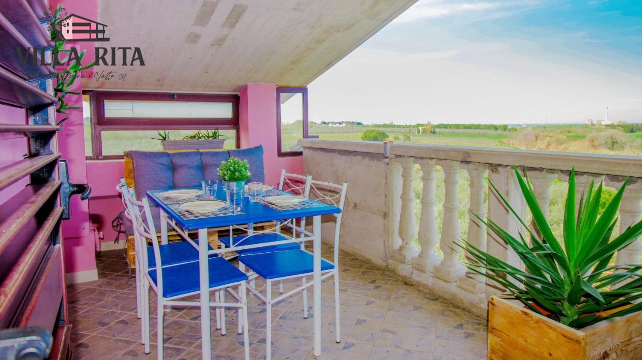 Villa Rita - Casa Vista Mare - Vasto Punta Penna Eksteriør billede